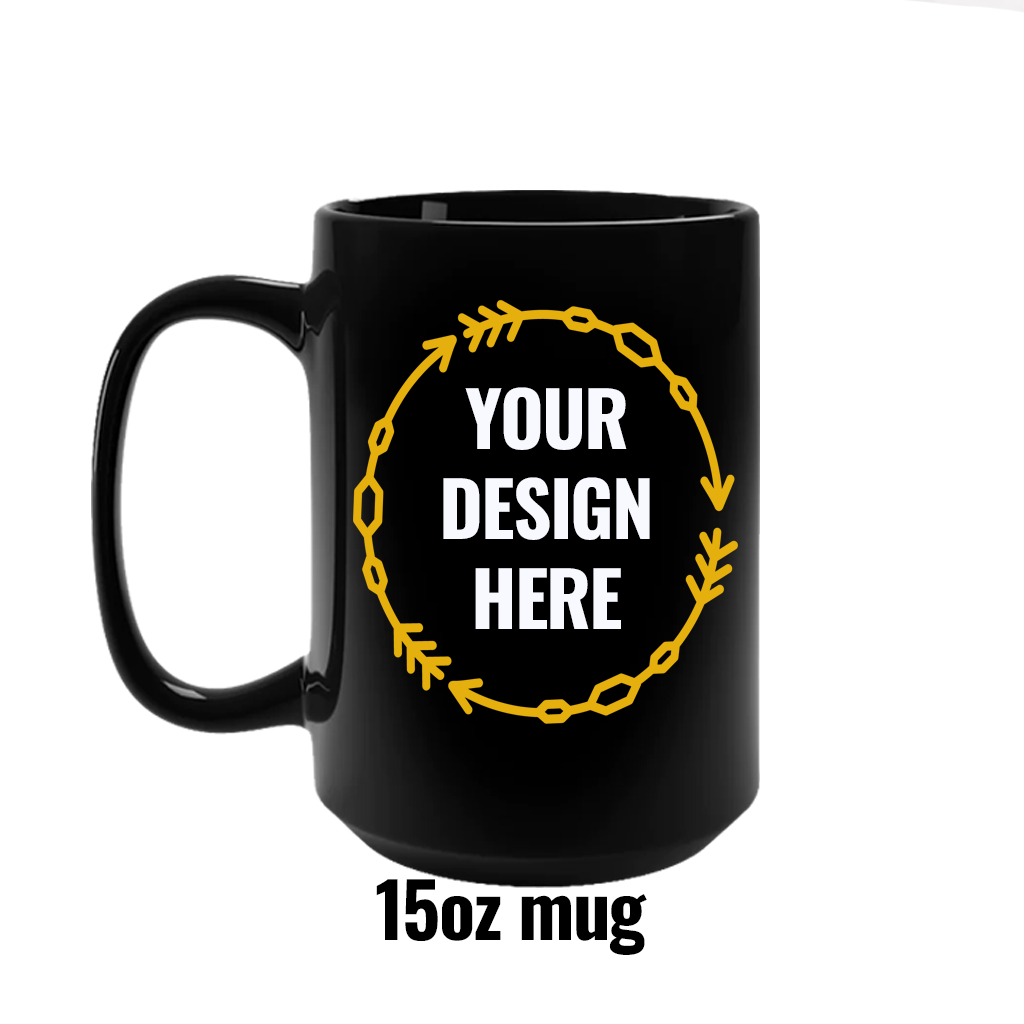 15 oz Mug - Black