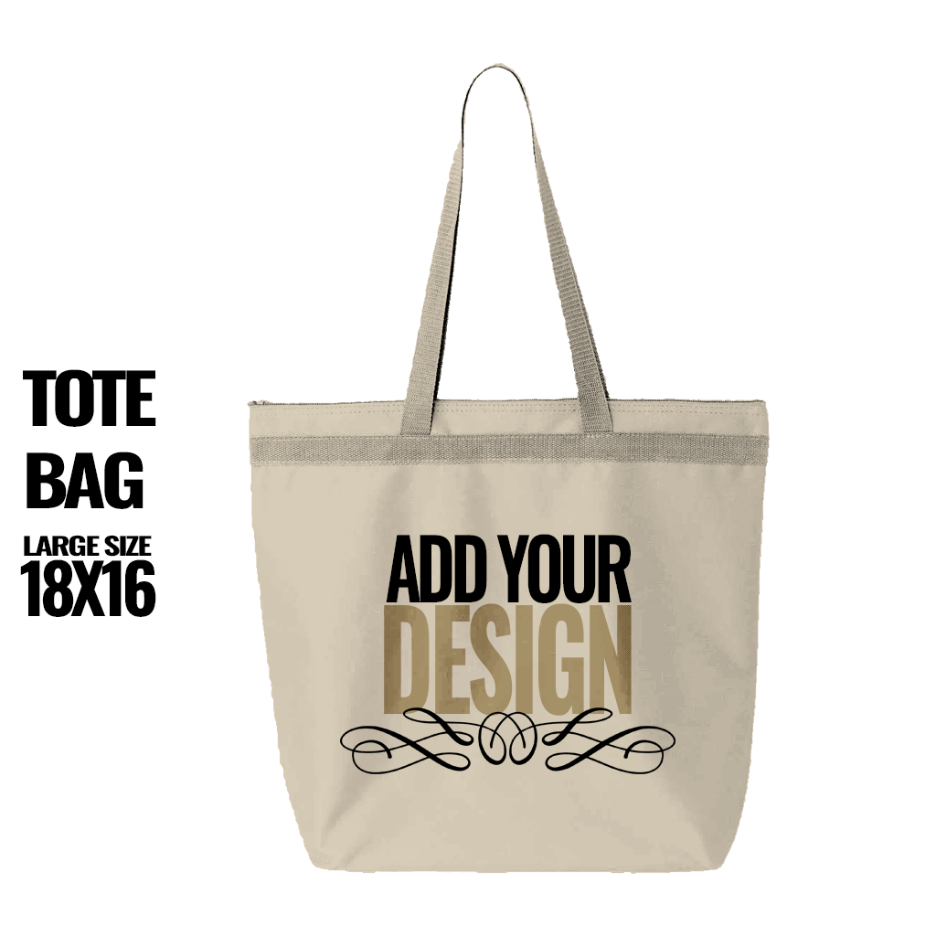 Custom Large Tote Bag