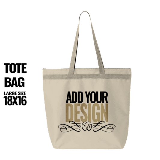 Custom Large Tote Bag